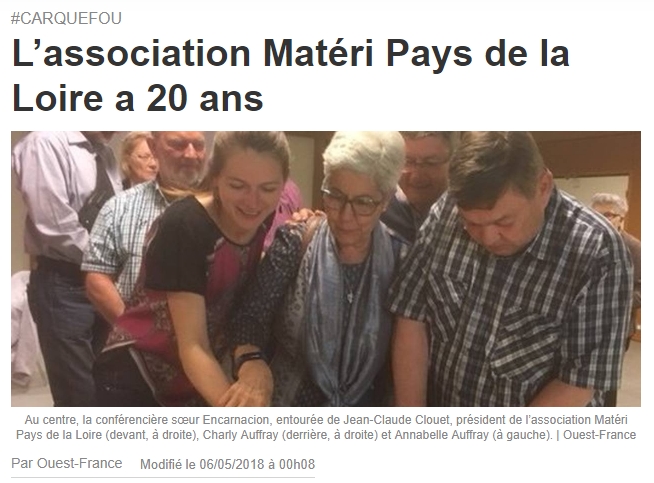 Lassociation Matri Pays de la Loirea 20 ans 1